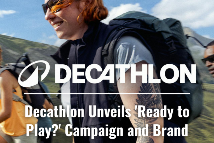 Decathlon launches their latest 'Ready to Play?' campaign, which includes a revised brand identity with a new 'Orbit' emblem.