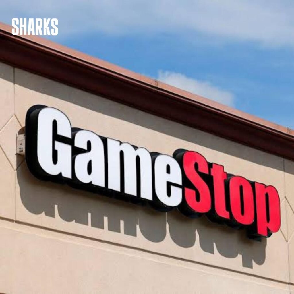 GameStop's shares sank over 18% before the bell on Wednesday, as the brick-and-mortar video game retailer reported a drop in fourth-quarter earnings due to a spending slowdown and increasing competition from e-commerce companies.