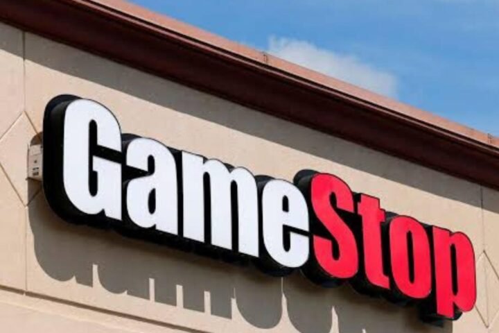 GameStop's shares sank over 18% before the bell on Wednesday, as the brick-and-mortar video game retailer reported a drop in fourth-quarter earnings due to a spending slowdown and increasing competition from e-commerce companies.