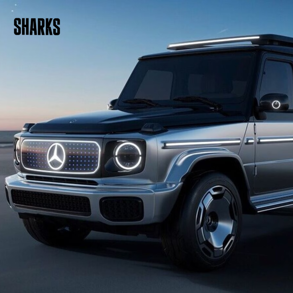 Tonight, Mercedes-Benz revealed the production version of the utterly electric G-Wagen at an expensive event in Franklin Canyon, a famous hiking area in the Hollywood Hills.