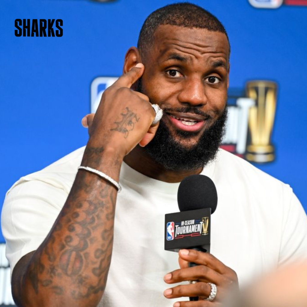 LeBron James sparked suspicion this weekend by displaying what looks to be an undisclosed Apple gadget.