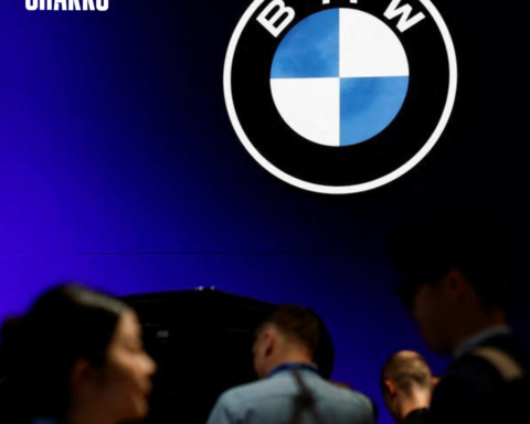 BMW forecasts a modest drop in pre-tax profit for the current fiscal year.