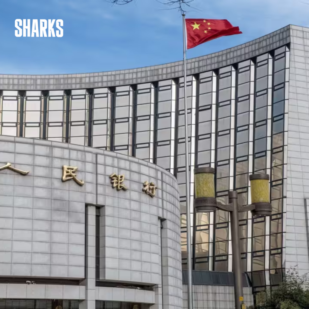 China's central bank, the PBOC, has declared that it will start temporary bond repurchase or reverse repurchase operations.