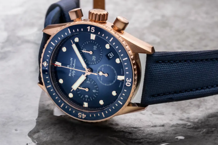 Synonymous with marine adventures, the iconic Fifty Fathoms dates back to 1953, when Blancpain revealed the world's first modern diver's timepiece, a groundbreaking instrument created to resist the severities of deep-sea exploration.